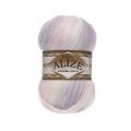 Пряжа Alize angora gold batik (6554) пыльный фиолетовый, фото 1