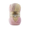 Пряжа Alize angora gold batik (2807) беж-св.желт-св.розовый, фото 1