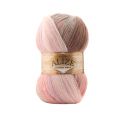 Пряжа Alize angora gold batik (6297) беж-св.розовый-св.сиреневый-коричневый, фото 1