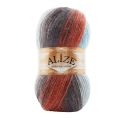 Пряжа Alize angora gold batik (7922) серо-голубой терракот, фото 1