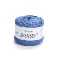 Пряжа YarnArt Linen Soft (7318) сердце океана, фото 1