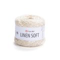 Пряжа YarnArt Linen Soft (7302) ваниль, фото 1