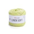 Пряжа YarnArt Linen Soft (7311) лайм, фото 1