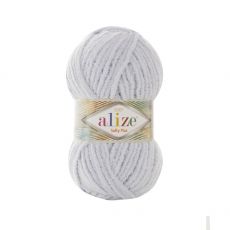 Пряжа Alize softy plus (500) светло-серый, фото 1