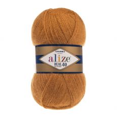 Пряжа Alize angora real 40 (234) рыжий, фото 1