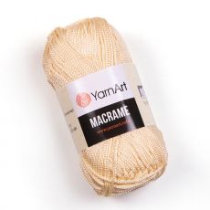 Шнур YarnArt Macrame (165) кремовый, фото 1