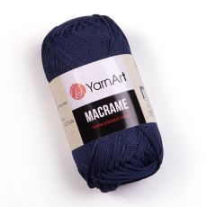 Шнур YarnArt Macrame (162) темно-синий, фото 1