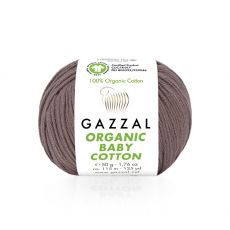 Пряжа Gazzal organic baby cotton (433) кофе с молоком, фото 1