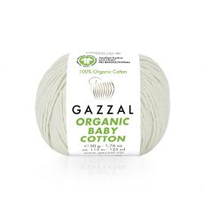 Пряжа Gazzal organic baby cotton (436) суровый, фото 1