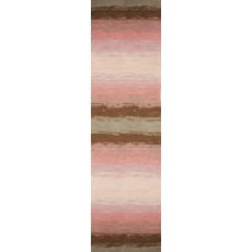 Пряжа Alize angora gold batik (6297) беж-св.розовый-св.сиреневый-коричневый, фото 2