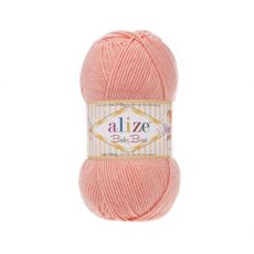 Пряжа Alize baby best (145) персиковый, фото 1