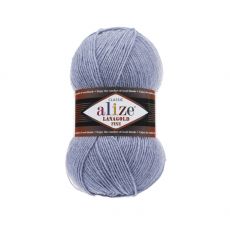 Пряжа Alize lanagold fine (221) светлый джинс, фото 1