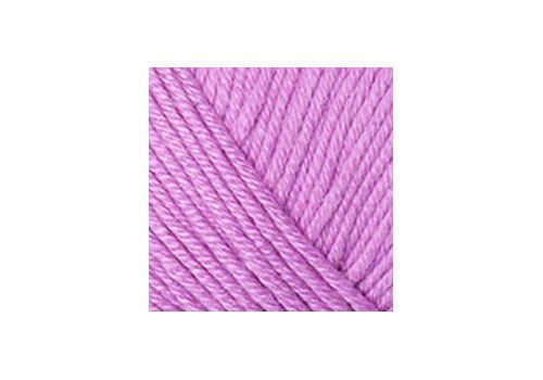 Пряжа YarnArt Baby Cotton (415) сиренево-розовый, фото 3