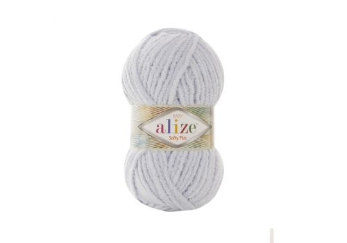 Пряжа Alize softy plus (500) светло-серый, фото 1