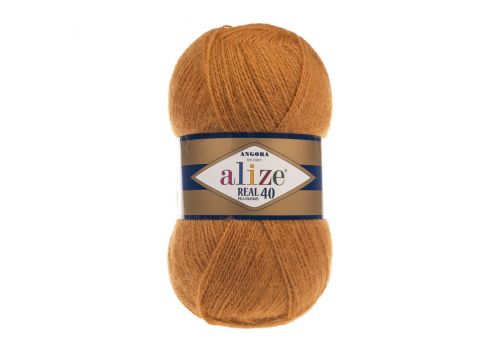 Пряжа Alize angora real 40 (234) рыжий, фото 1