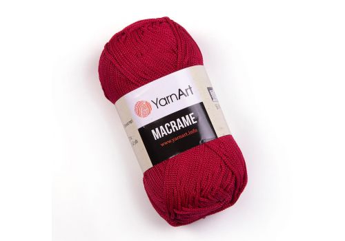 Шнур YarnArt Macrame (143) вишня, фото 1