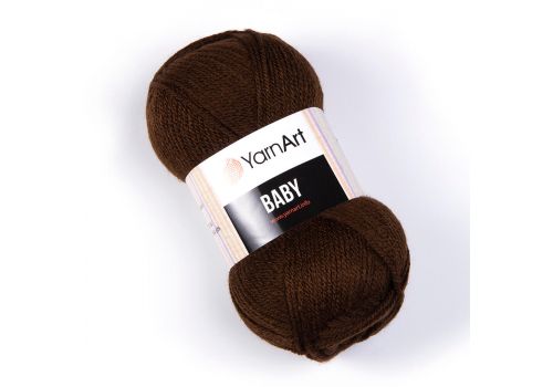 Пряжа YarnArt baby (1182) коричневый, фото 1