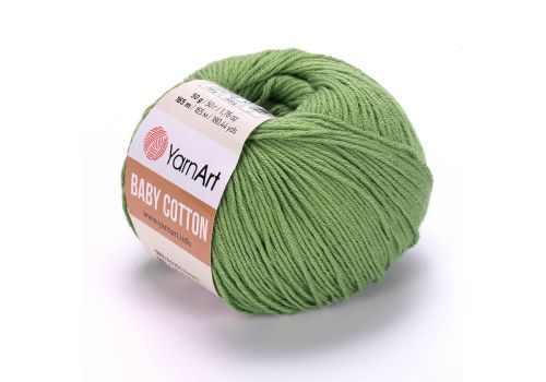 Пряжа YarnArt Baby Cotton (440) яблоко, фото 1