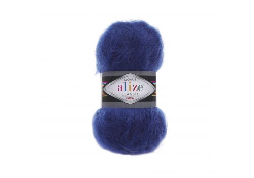 Пряжа Alize mohair classic (409) индиго, фото 1