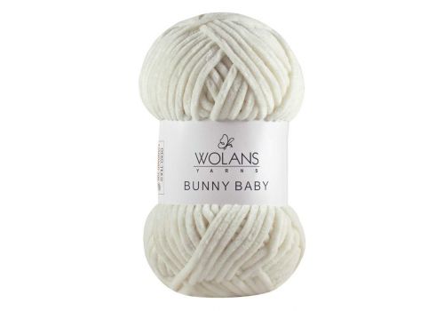 Пряжа Wolans Bunny Baby (100-34) крем-брюле, фото 2