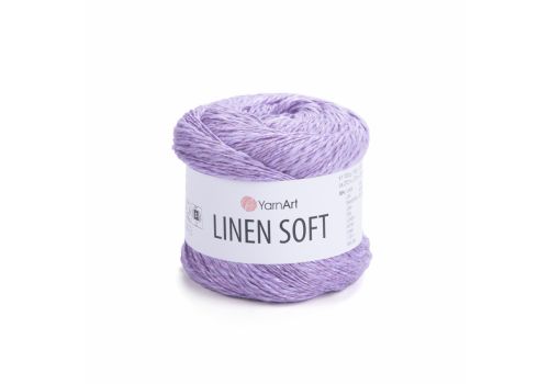 Пряжа YarnArt Linen Soft (7325) сирень, фото 1