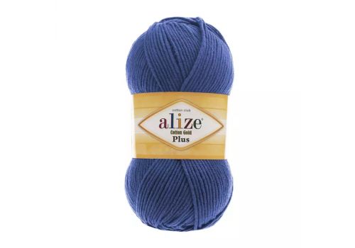 Пряжа Alize cotton gold plus (279) джинсовый снят с производства, фото 1