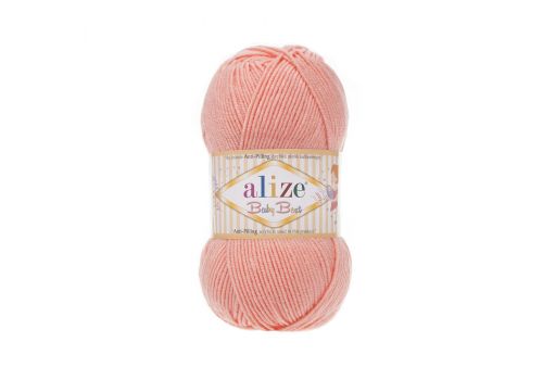 Пряжа Alize baby best (145) персиковый, фото 1