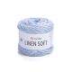 Пряжа YarnArt Linen Soft (7319) голубой лед
