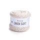 Пряжа YarnArt Linen Soft (7303) светлый беж